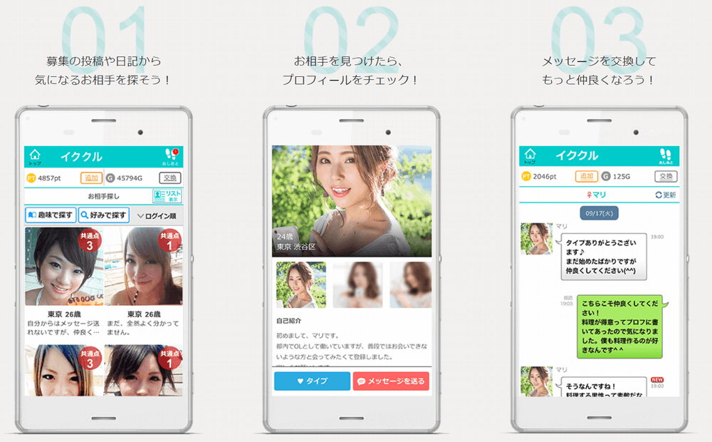 イククル公式ページ